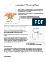 Sexual Reproduction in Flowering Plants