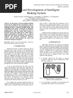 Design and Development of Intelligent Braking System