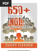 650+ Frases en Ingles para Todos Los Días - Janet Gerber