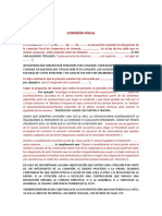 ACTA COMISIÓN FISCAL - Modelo para Cooperativa de Vivienda - Uruguay