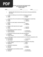 2nd Physical Science Exam