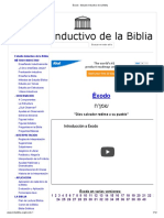 Éxodo - Estudio Inductivo de La Biblia