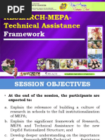 Session 6 - Research-MEPA-TA Framework