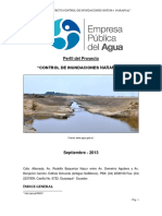 Perfil de Control de Inundaciones Naranjal1 PDF