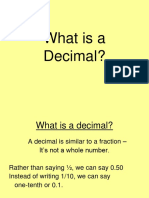 What Is A Decimal?