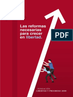 Las Reformas Necesarias para Crecer en Libertad