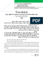 Tawakkal: Solusi Hadapi Tantangan Kehidupan