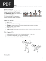 Barbell Sumo Squat