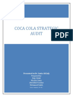 Coca Cola - Strategic Audit