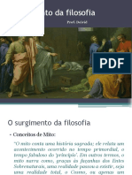 O Surgimento Da Filosofia