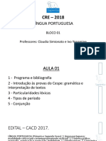 Português Aula 01 Apresentação