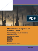 Movimientos Indigenas en America Latina Resistencia y Nuevos Modelos de Integracion PDF