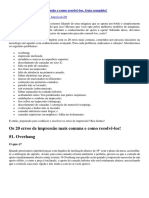 20 Principais Erros de Impressão e Como Resolvê