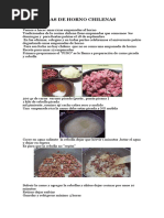 Empanadas de Horno Chilenas