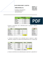 Tarea Virtual 2 Gerencia de Operaciones y Logisticas