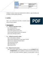 Determinacion de Sulfito Metodo Volumetrico