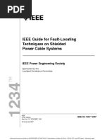 IEEE Guide - 1234 - For Fault-Locating On Shielded Power Cable Systems - 2007 PDF