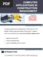 Computer Applications in Construction