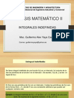 Integrales Indefinidas