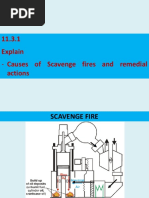 11.3.1 Explain Causes of Scavenge Fires and Remedial Actions