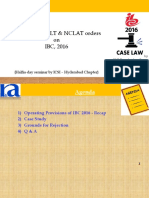 RKG-NCLT Case Analysis On IBC