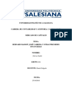 Ensayo Bernard Madoff - Notario Cabrera