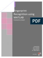 Fingerprint Recognition Using MATLAB PDF