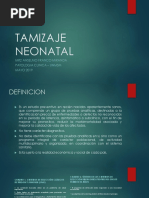 Tamizaje Neonatal