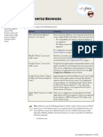 Salesforce Supported Browsers Cheatsheet