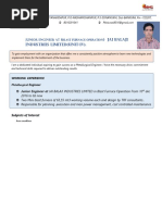 Prabir Biswas at Updated New CV