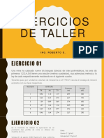 Ejercicios de Taller Laboratorio PDF