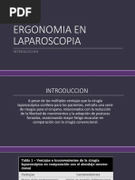 Ergonomia en Laparos