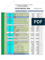 Lista 12 Noviembre Ferreagro 2018