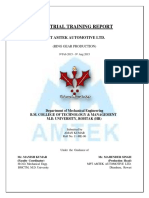 Amtek Training Report 3 New