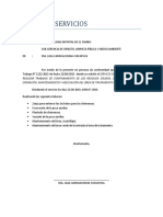 Carta de Servicios