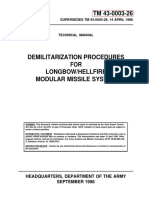 Demilitarization Procedures For Longbow Hellfire System 2002 PDF