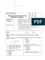 Prueba Coef 02 Quimica 2do Medio