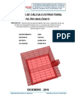 2.2.3 Memoria de Calculo Filtro Biologico