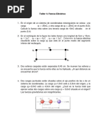 Taller 1 Feuerza Eléctrica