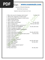 BM 6501 Bio Control System Part B Questions WWW - Exammainmcom