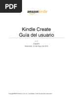 Guía Kindle Create