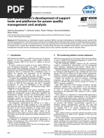 EDP Distribuição 'S Development of Support Tools and Platforms For Power Quality Management and Analysis