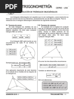 Resolución de Triángulos O