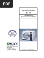 Autoclave Ea 652 Table Top Spanish