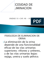 Necesidad de Eliminacion