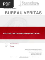 Ultrasonic Thickness Measurement Procedure