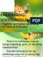 Kakayahang Sosyolingguwistiko at Pragmatiko