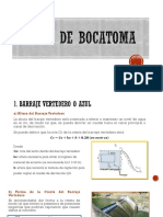 Diseño de Bocatoma