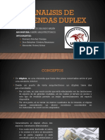 Analisis de Viviendas Duplex