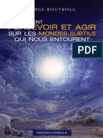 Serge Boutboul-Comment Percevoir Et Agir Sur Les Mondes Subtils PDF PDF